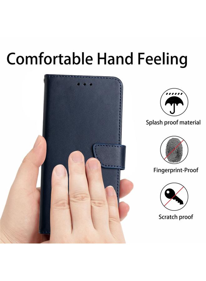 S-TOP Case For Motorola Moto E40 Genuine Leather Fingerprint-proof Horizontal Flip Phone Case - Image 5