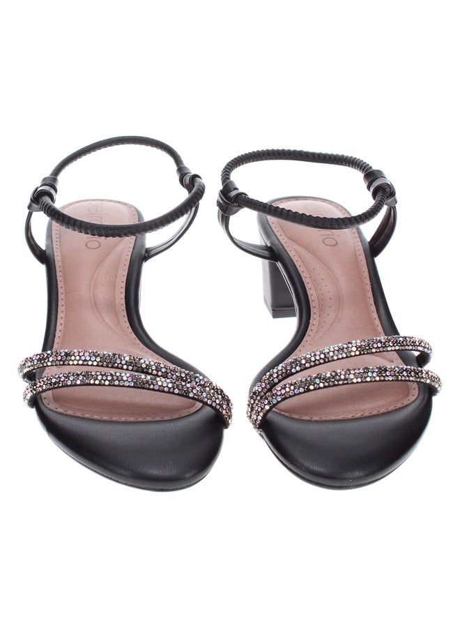 Beira Rio Embellished Flat Sandals - Image 3