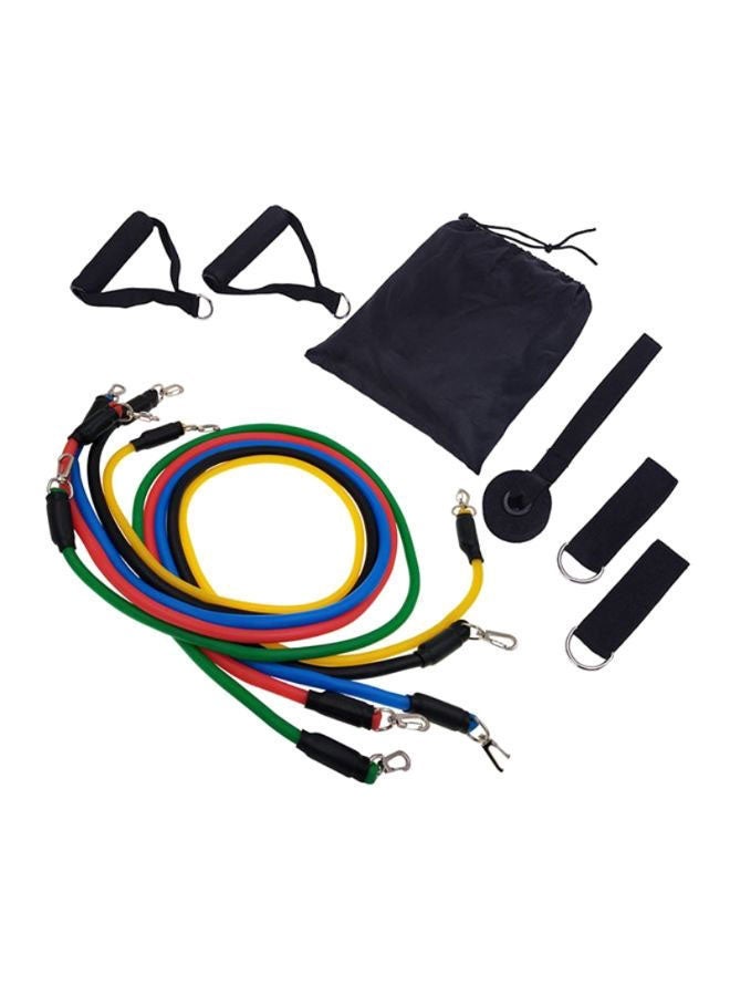 Kanteen Store 11-Piece Fitness Resistance Bands Set 42inch 42inch - Image 1