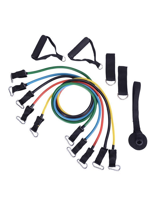 Kanteen Store 11-Piece Fitness Resistance Bands Set 42inch 42inch - Image 2