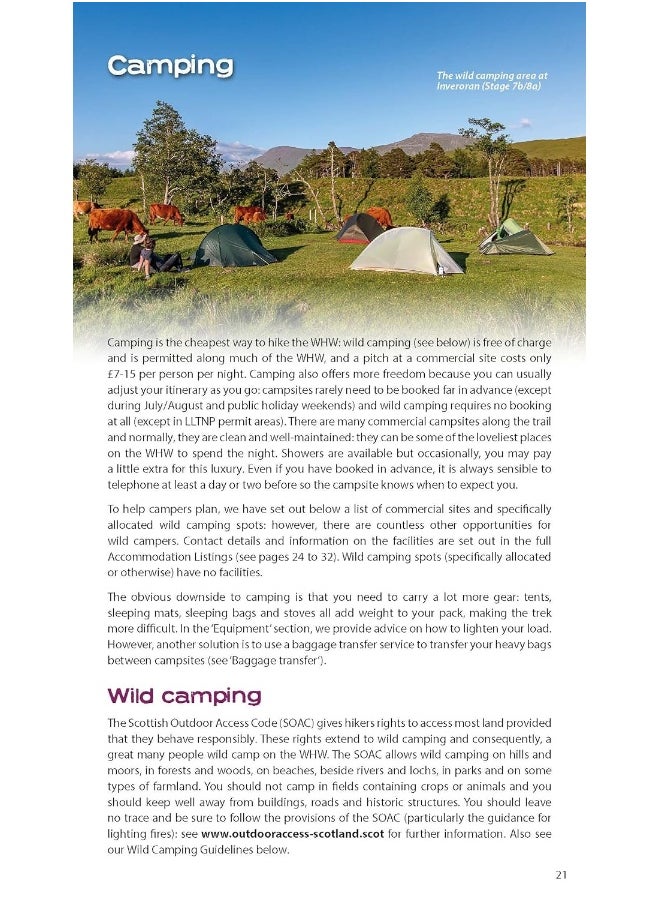 Trekking the West Highland Way (Scotland's Great Trails Guidebook with OS 1:25k maps): Two-way guidebook: described north-south and south-north  - Image 3