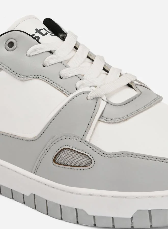 Styli Styli Low Top Lace Up Court Sneakers