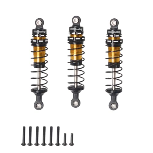 KYX Racing Aluminum Front Rear Shock Set Upgrades Parts Accessories for 1/10 Rc Crawler Tamiya HOTSHOT II - Image 5