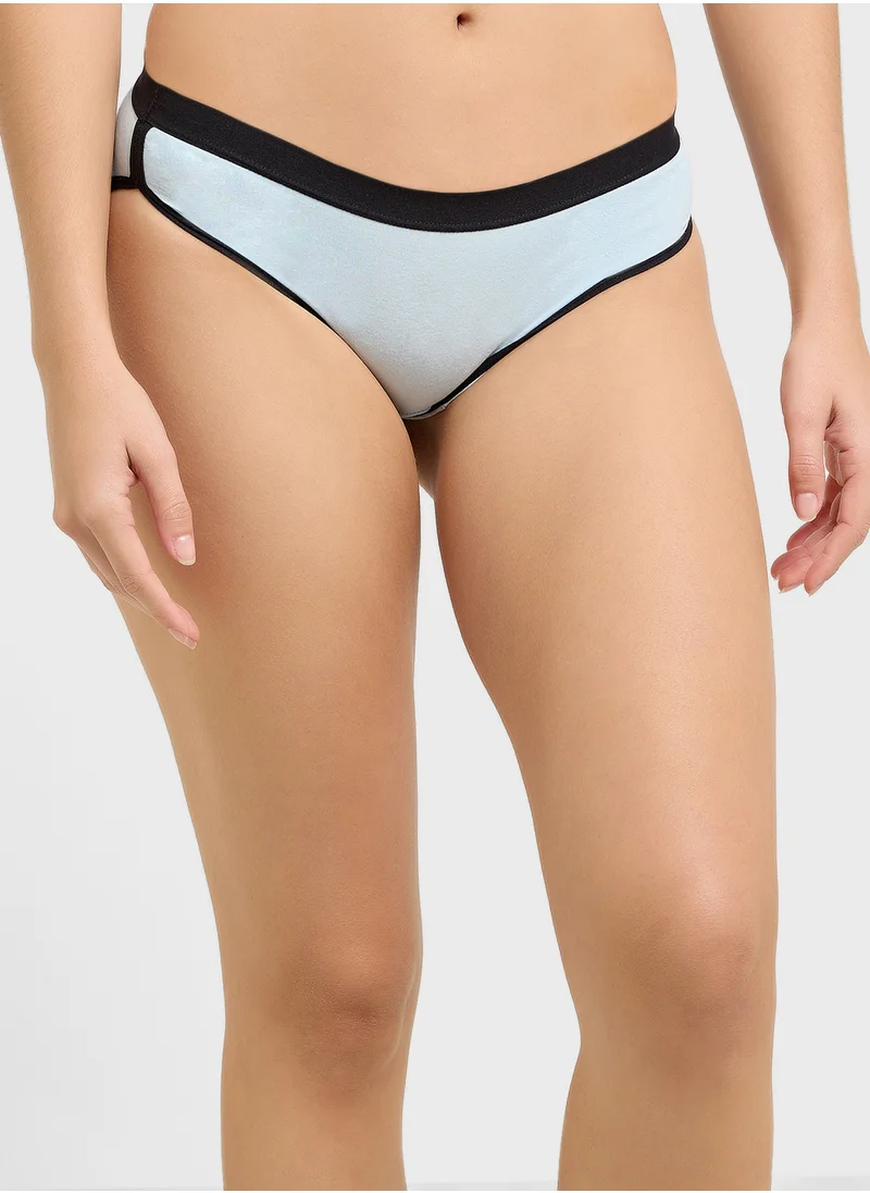 جينجر 3 Pack Hipster Brief With Contrast Band