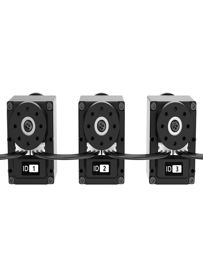 Hiwonder HX-06L Serial Bus Servo with Double Shaft 6KG Torque Full Metal Gear Dual Shaft Bearing for RC Robot - Image 2