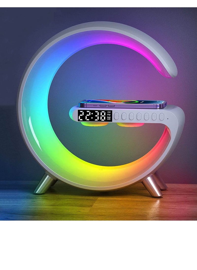 Smart Atmosphere Lamp Bluetooth Speaker Wireless Charger Alarm Clock - pzsku/Z50A1CF0B6B283EA59D3DZ/45/_/1679325559/bd339875-68f0-4ea8-8ed5-5648a1d2cd59