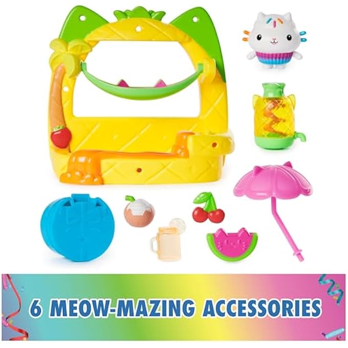 GABBY'S DOLLHOUSE 6071382 PLAYSET BLCNYCKYSFRTYSMTHEPRTYST, MULTI - Image 5