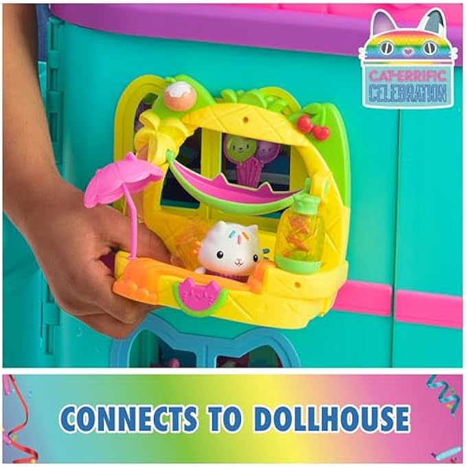 GABBY'S DOLLHOUSE 6071382 PLAYSET BLCNYCKYSFRTYSMTHEPRTYST, MULTI - Image 3