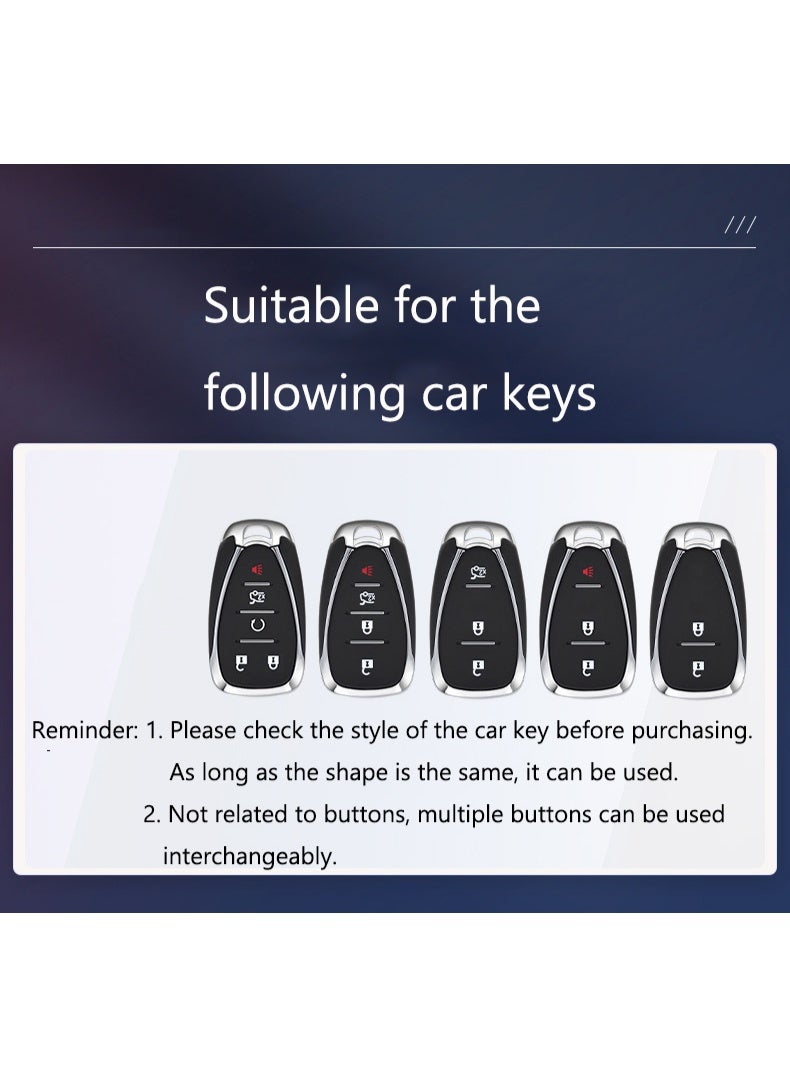 Chevrolet Premium car key protection case suitable for Chevrolet Malibu XL, Explorer RS, Chuangku, Chevrolet Cruze, Cruze, and Trailblazer car key shell cases - Image 2