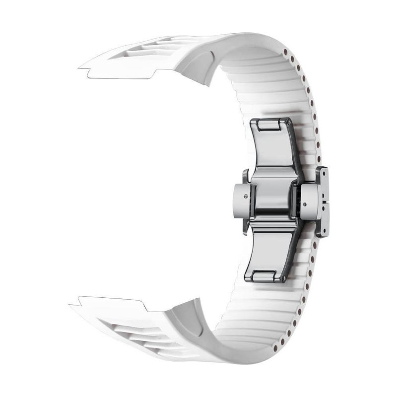 سوار ساعة ذكية باللون أسود قابل للتعديل سوار رياضي من السيليكون متوافق مع Apple Watch 38/40/41mm بملاءمة قابلة للتعديل وحزام بديل - Image 4