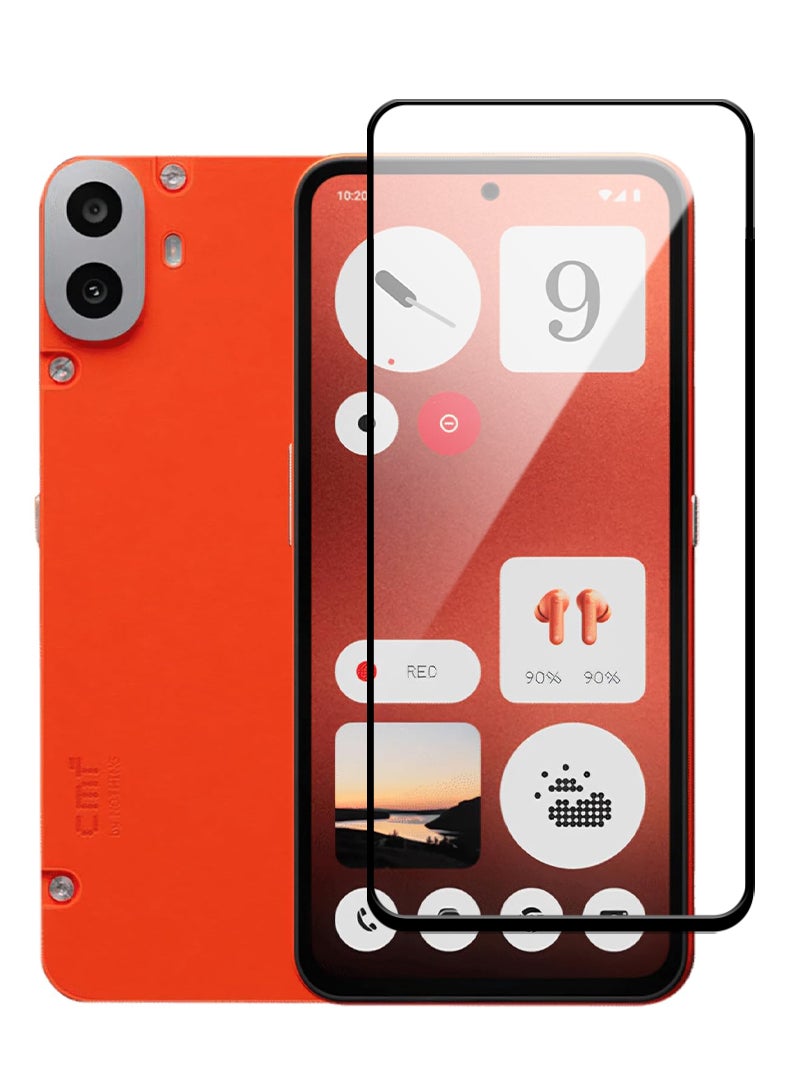 Case Up - Screen Protector For Nothing Phone CMF 1  9H Hardness Tempered Glass Film, Bubble Free Easy Installation, Full Coverage, Anti Scratch And Touch Sensitive - Image 1