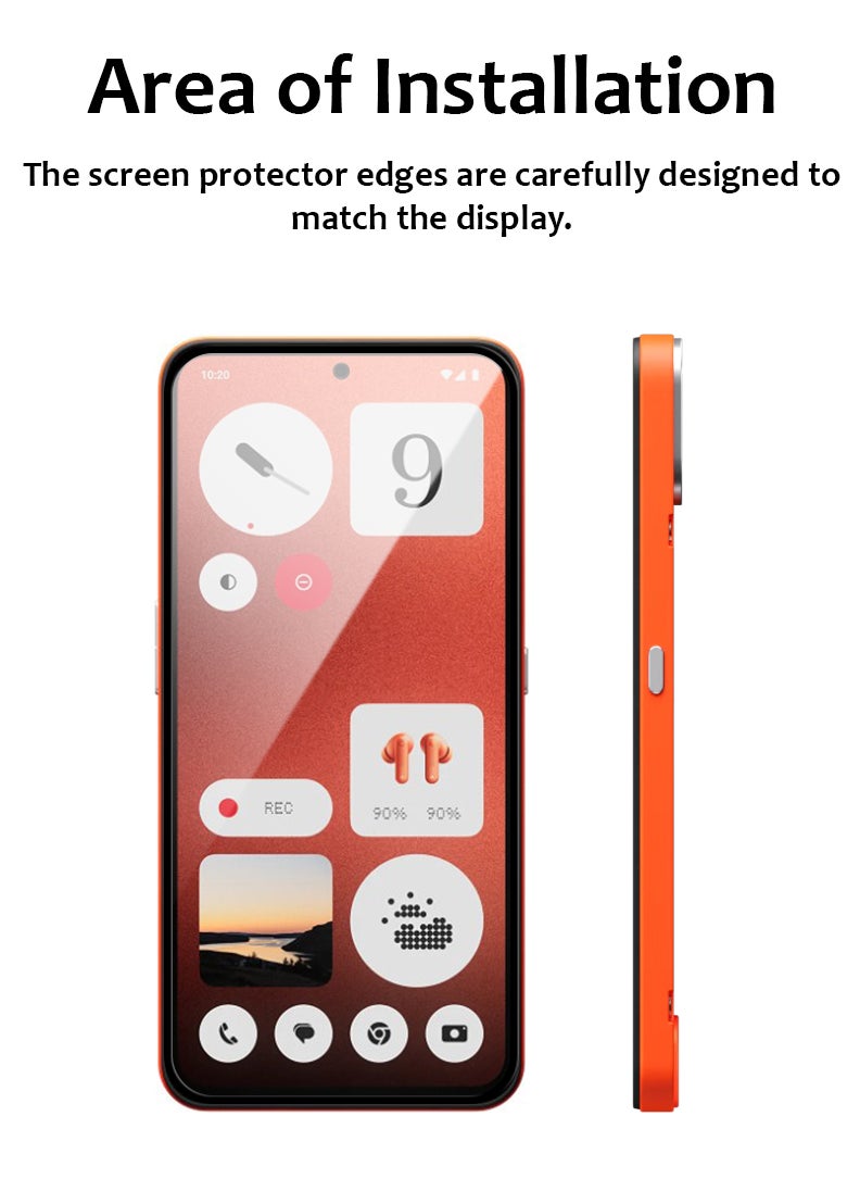Case Up - Screen Protector For Nothing Phone CMF 1  9H Hardness Tempered Glass Film, Bubble Free Easy Installation, Full Coverage, Anti Scratch And Touch Sensitive - Image 1