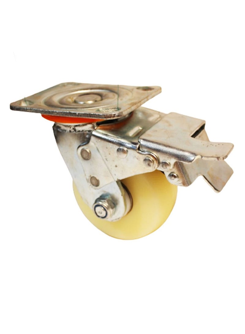 Kingroy Nylon caster wheel, ball bearing, 4 inch break 