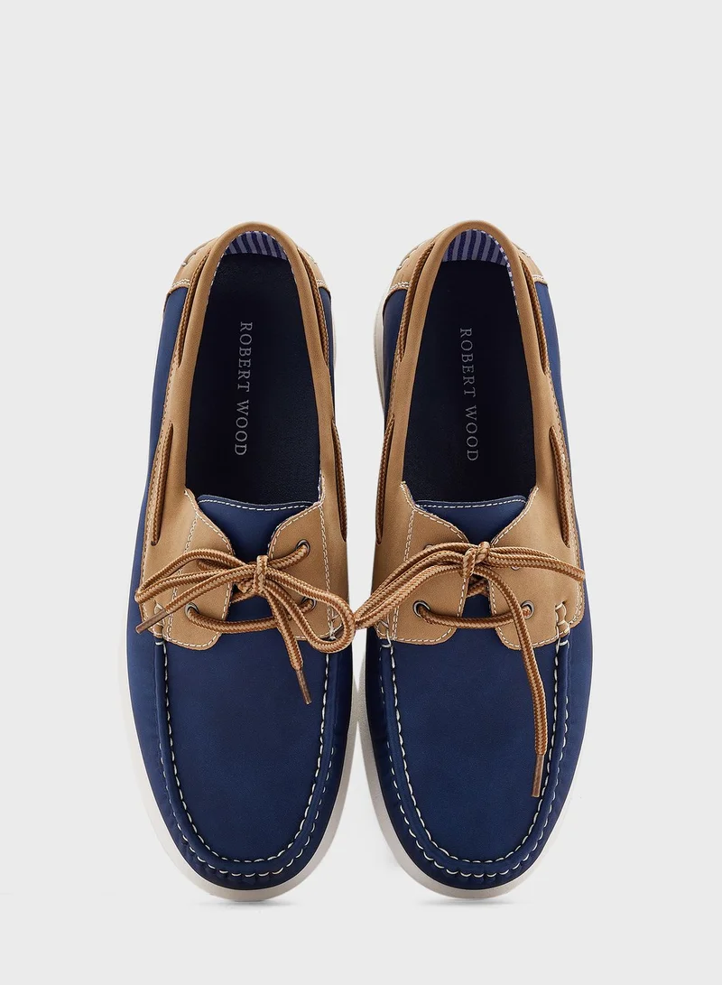 Robert Wood Casual Boat Shoes
