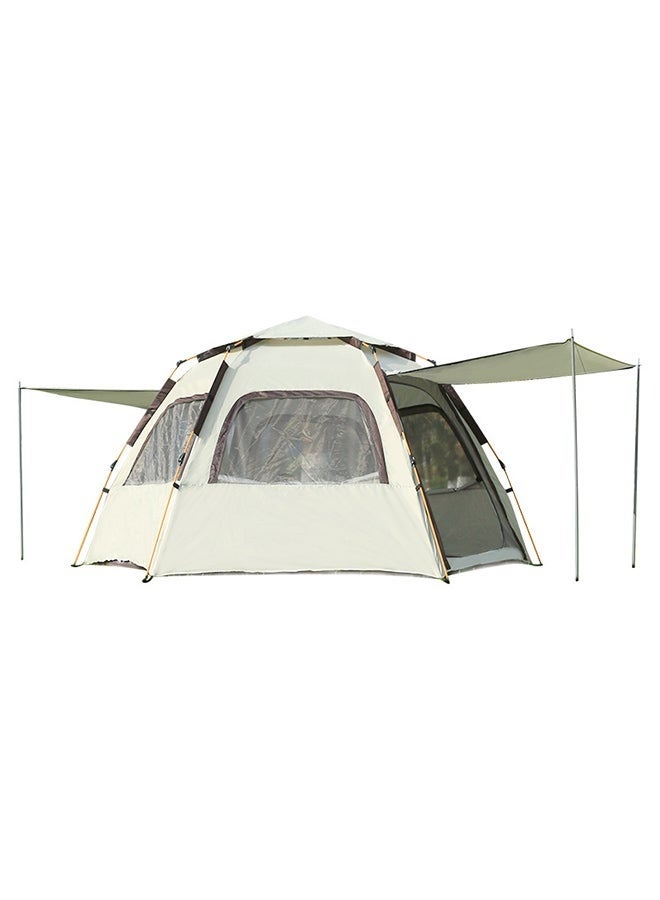 AETHER Family Dome Camping Tent Automatic Open with Rain Cover and UV Sun Block Protection (5 8 Person 320x320x180cm) - Image 1