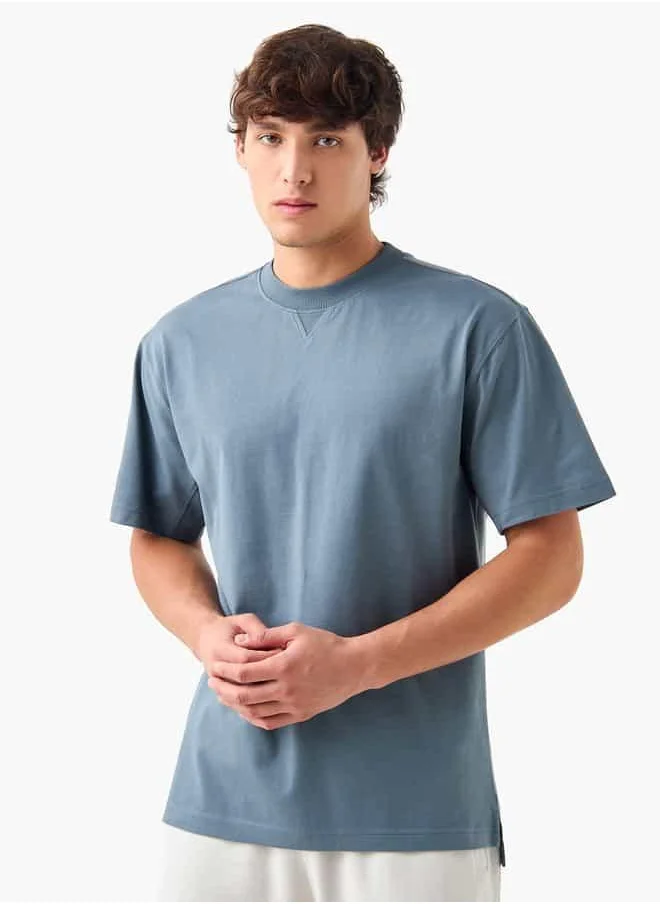 كابا Kappa T-shirt with Short Sleeves and Crew Neck