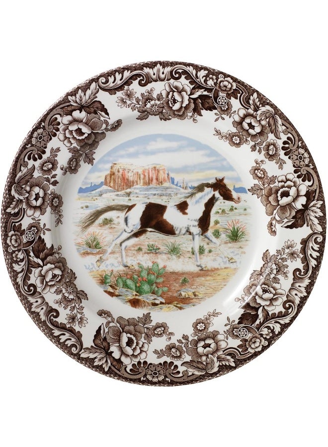 Spode Woodland Dinner Plate, Horse - Image 1