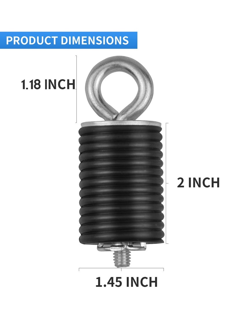 Excefore - UTV Tie Down Anchors Bed Anchors for Compatible with Polaris Ranger General 500 700 800 900 1000 Long Anchors Set of 4 - Image 1