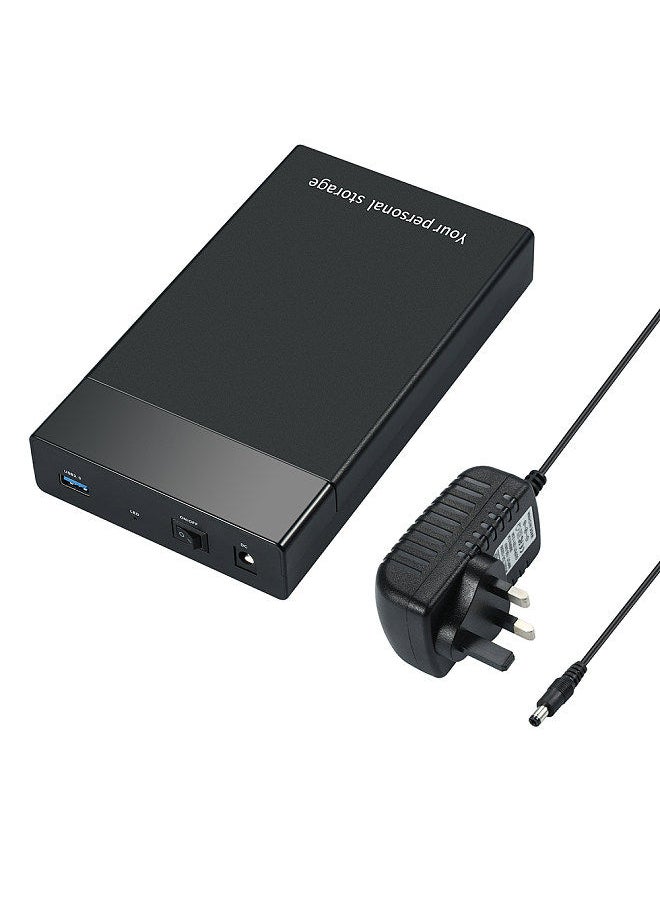 Generic - External 6Gbps USB 3.0 to SATA III 2.5Inch 3.5Inch Hard Drive Enclosure SSD HDD Box for 2.5 - Image 1