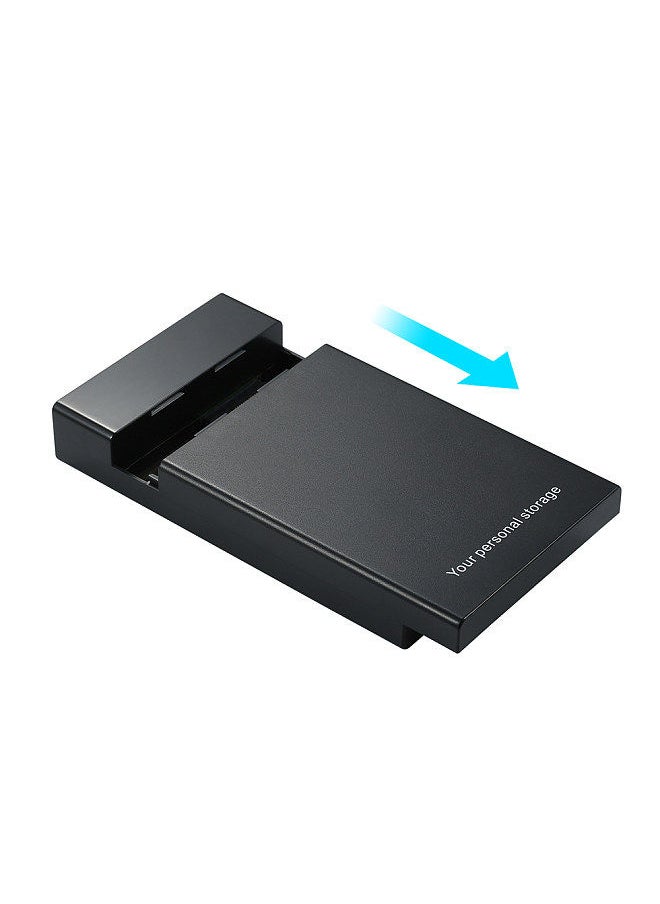 Generic - External 6Gbps USB 3.0 to SATA III 2.5Inch 3.5Inch Hard Drive Enclosure SSD HDD Box for 2.5 - Image 1