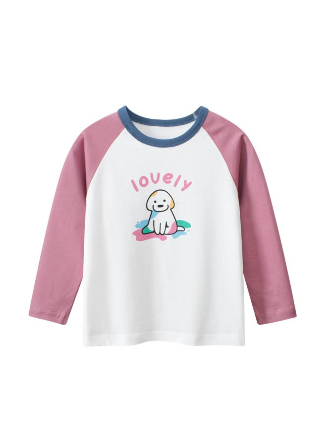 27home Children's Clothing New Autumn Girls Long Sleeve T-shirt Baby Clothes Base Shirt A Generation Of Hair