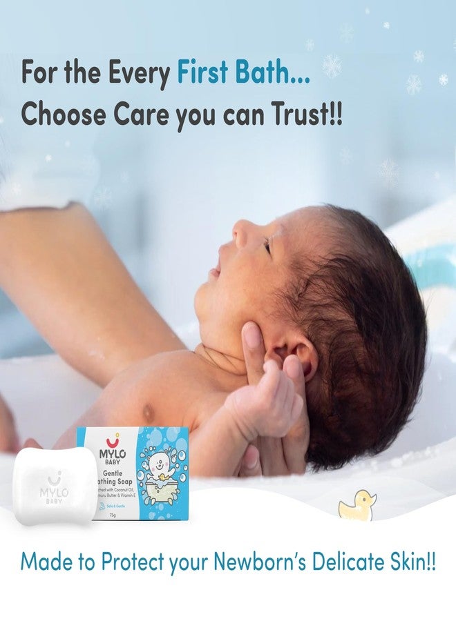 Mylo Baby Soap | Cleanses Gently | Retains Moisture | Easy to Apply | Suitable for 0-3 Years | 75 gm (Pack of 3) - Image 4