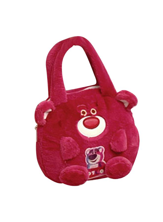 NIBEMINENT Lovely Cartoon Plush Handbag Soft Anime Multi Functional Small for Children Type 4 Free Size  - Image 1