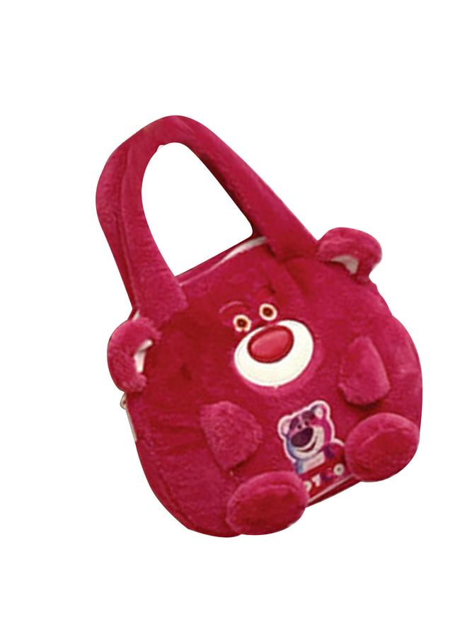 NIBEMINENT Lovely Cartoon Plush Handbag Soft Anime Multi Functional Small for Children Type 4 Free Size  - Image 2