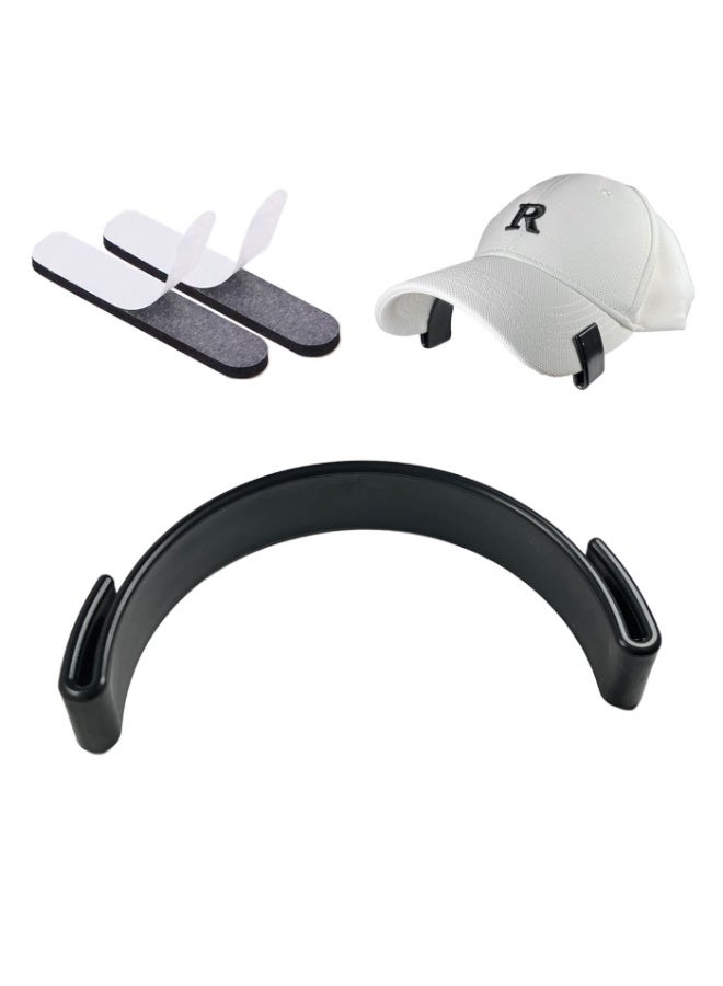 2PCS Hat Brim Bender Shaper Fixer - Adjustable Width Curving Tool for Baseball Caps, No Steaming Required with Self Adhesive Tape, Ideal Gift for Hat Lovers - Image 1