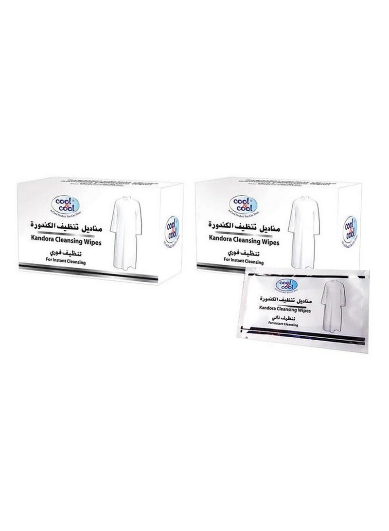 كول اند كول كاندورا مناديل مبللة 12 قطعة عبوة مزدوجة - Image 1