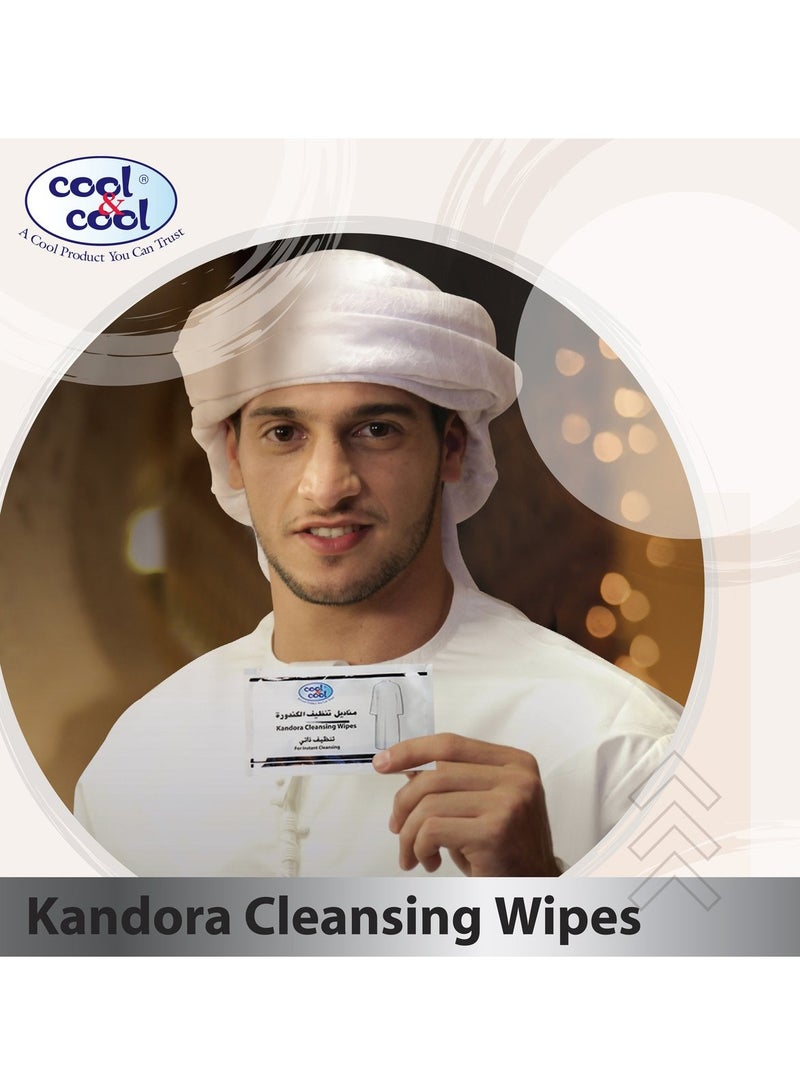 كول اند كول كاندورا مناديل مبللة 12 قطعة عبوة مزدوجة - Image 3