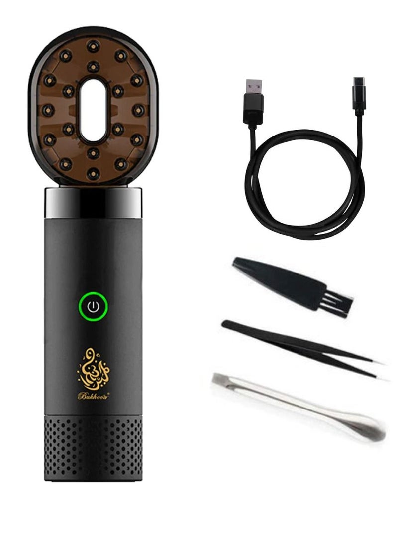 Bukhoor New Electric Aroma Diffuser Comb And Car Incense Burner 2 in 1 Rechargeable Portable USB Type C Environment Aromatizer  - Image 1