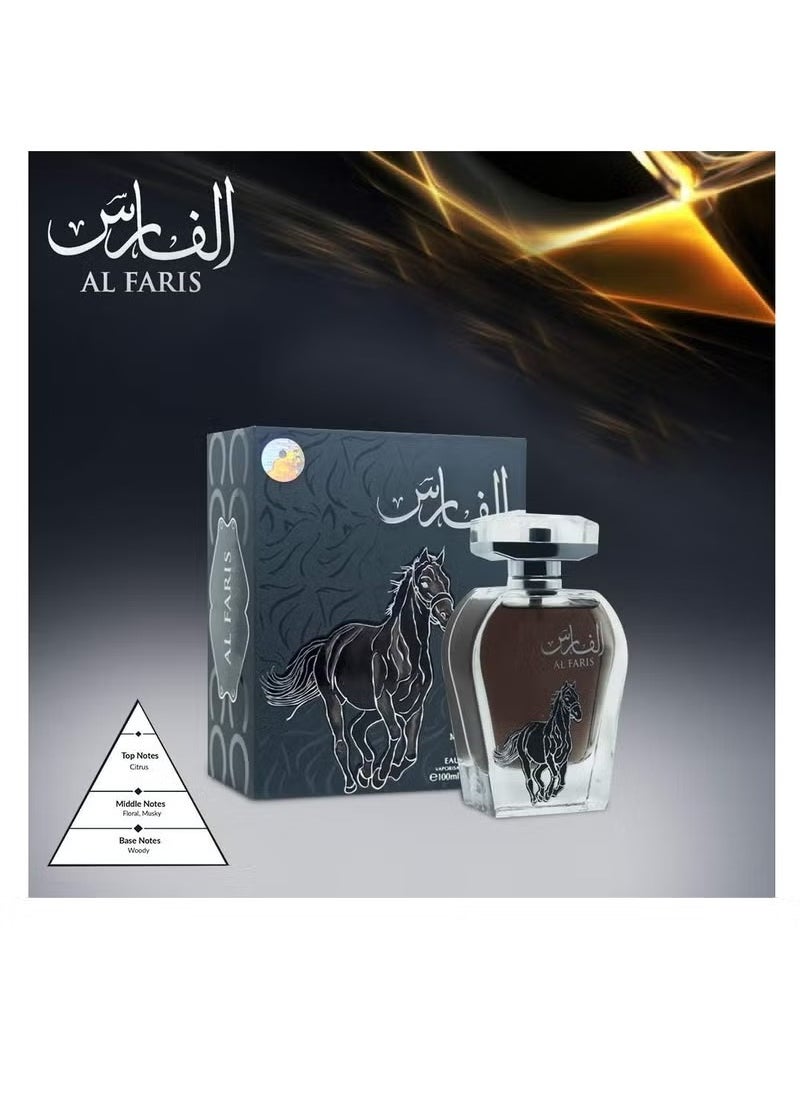 عربيات عطر الفارس من عربيات - للجنسين - 100 مل (أو دى بارفان)  - Image 2