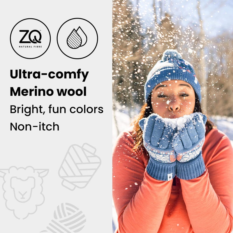 SmartWool قفاز ميرينو الحراري من سمارت وول | قفازات شتوية من صوف ميرينو متوافقة مع شاشة اللمس للرجال والنساء - Image 4