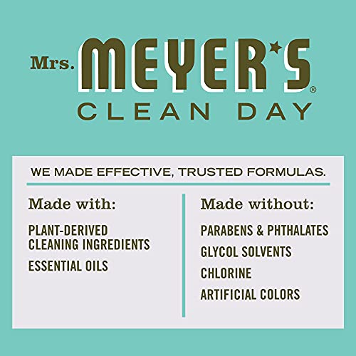 MRS. MEYER'S CLEAN DAY Multi-Surface Cleaner Concentrate, Use to Clean Floors, Tile, Counters, Basil, 32 fl. oz - Image 4