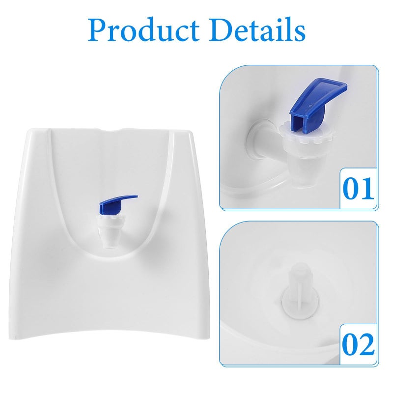 FRCOLOR Mini Countertop Water Dispenser for Bottled Water Home Office Tap - Image 4
