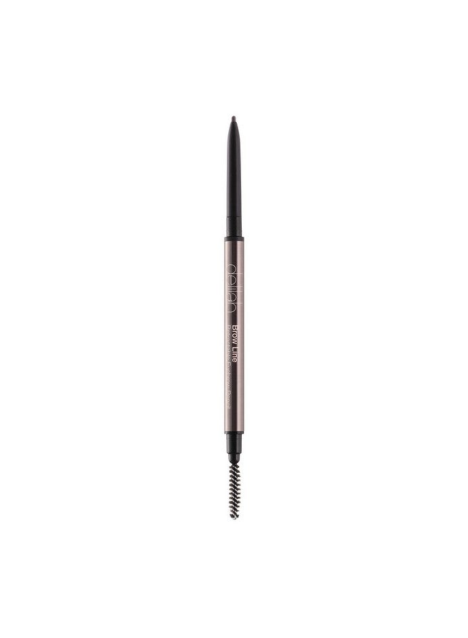 delilah  Retractable Eye Brow Pencil With Brush Sable Longlasting Defined Brows Slim Shaped All Day Wear Vegan Paraben Free 0.002 Oz - Image 5