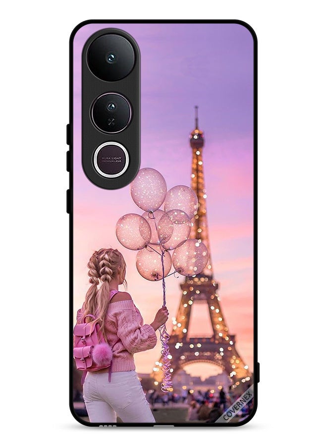 Covernex Vivo V50 Lite Protective Case Cover Girl Holding Balloons