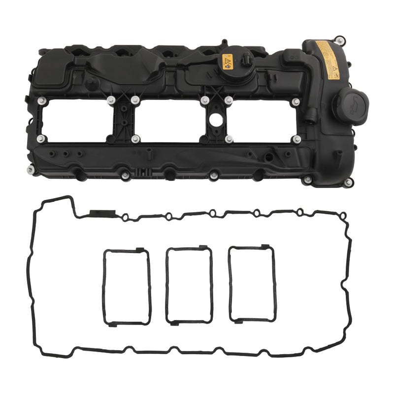 JDMSPEED New Engine Valve Cover with Gasket 11127570292 Replacement for BMW 335i 535i 20102017 740i 740Li 20132015 X3 X5 X6 20112019 30L 264937 7570292 11127570292 N55