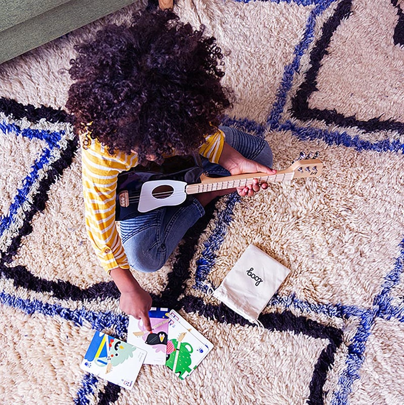 Loog Mini Acoustic kids Guitar for Beginners 3-strings Ages 3+ Learning app and lessons included - Image 5
