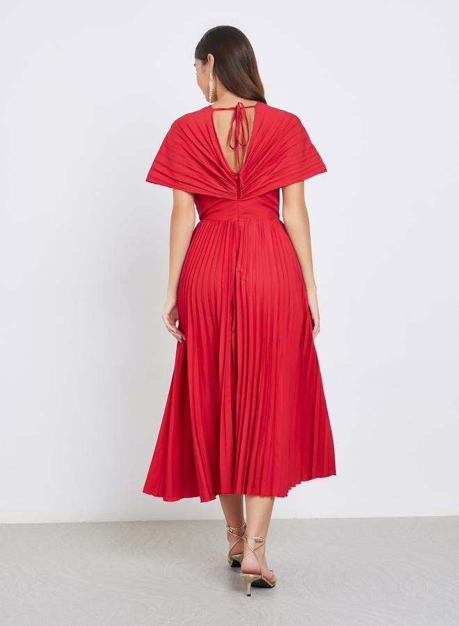 ستايلي فستان ميدي بطبعة زهور - Image 5