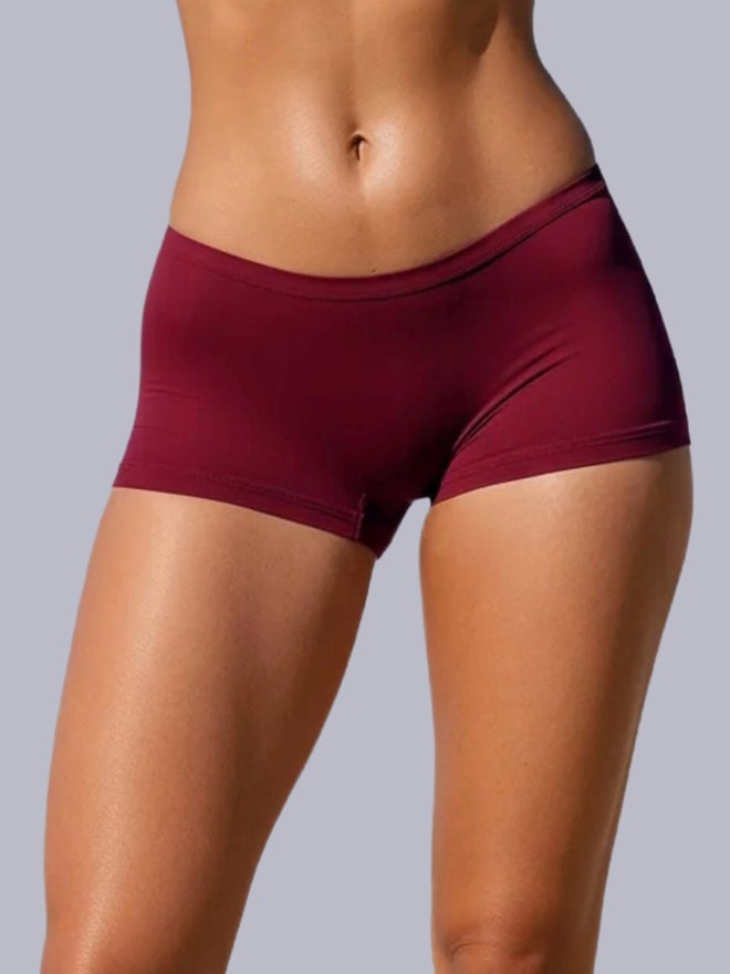 Eden Pack of 3 - Cotton Mid Rise Boyshorts - Image 2