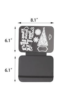 UNIMEIX UNIMEIX Crafter's Magnetic Craft Die Stand Craft Die Platform with Leather Case Magnetic Sheets for Dies Storage Supplies  - Image 5