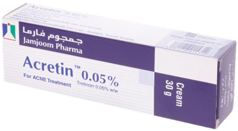 Acretin 0.05% For Acne Treatment Cream 30 g