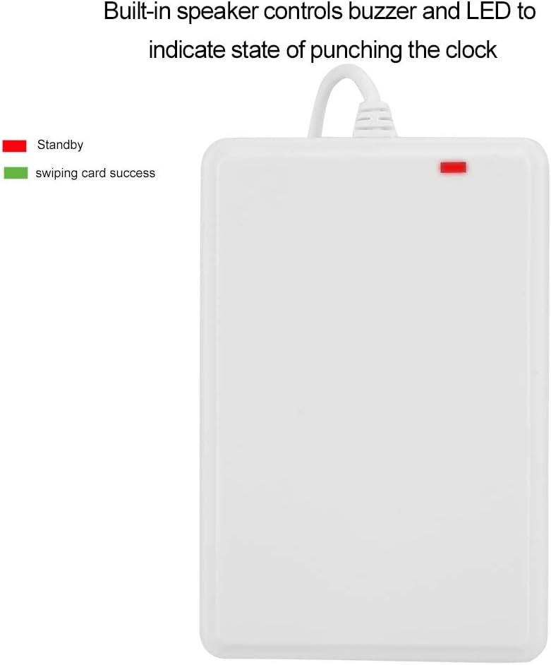 comfrt RFID Card Reader IC/ID Card Non-contact USB Drive-free NFC Door Access Card Reader Can Connect Computer and Mobile Phone(13.56Mhz IC Card) - Image 4