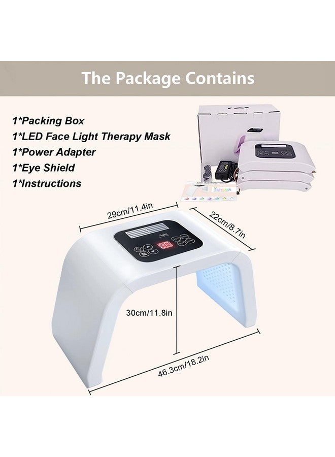 Fxtiaa Led-Face-Tool，LED Light Therapy Facial Mask，7 in 1 Beauty Equipment for Skin Care at Home - Image 4