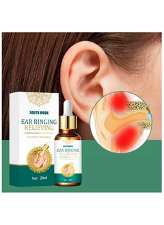 20ml Ear Ringing Relieving Ear Drops Tinnitus Deafness Ear Swelling Ear Discharge Otitis Media Ear Fluid Best Ear Drops for Swimmers' Ears