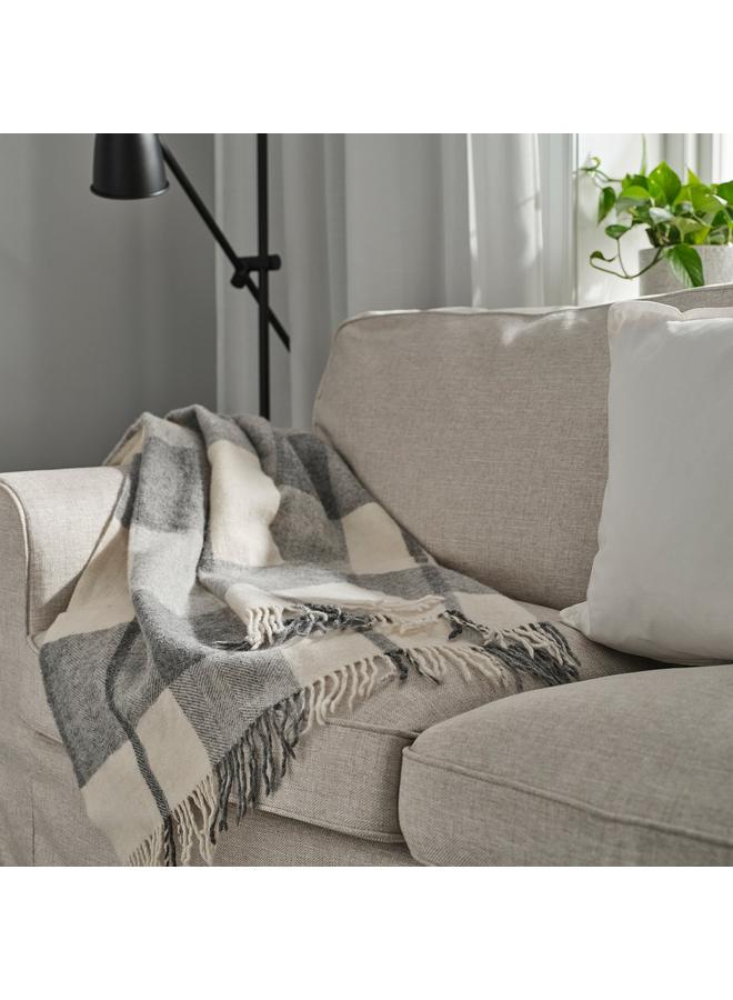 erorex Throw, light grey, 130x170 cm - Image 3