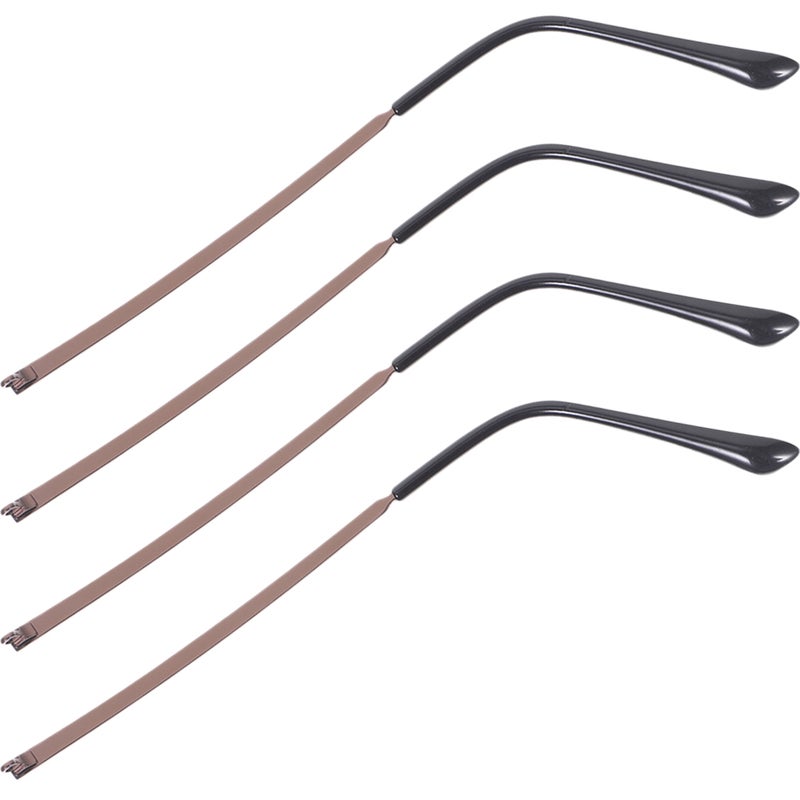 4 Pairs Eyewear Legs Glasses Legs Metal Eyeglasses Glasses Replacement Temple Arms - Image 5