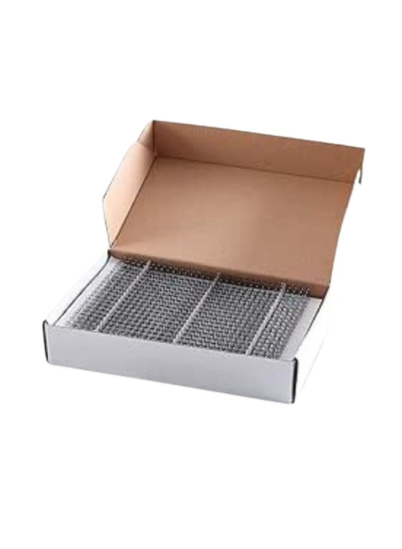 Terabyte RING BINDING WIRE 2:1 22MM(7/8") 23 LOOPS (BLACK) - Image 1